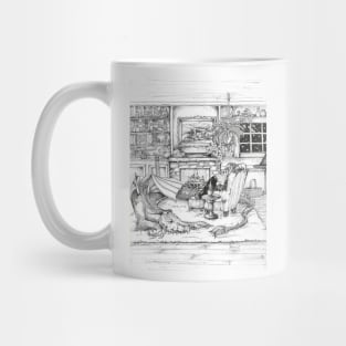 Snowy Evening Mug